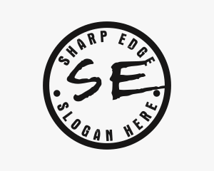 Black Tattoo Artist Seal  logo design