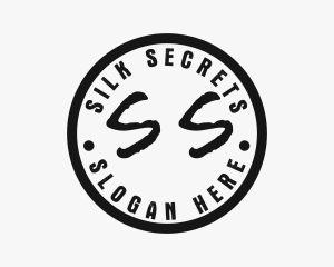 Black Tattoo Artist Seal  logo design