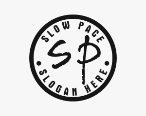 Black Tattoo Artist Seal  logo design