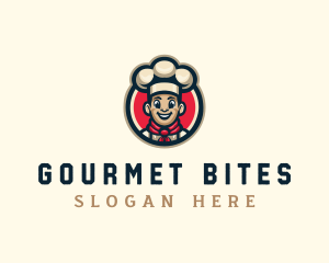 Gourmet Chef Cooking logo design