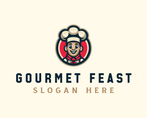 Gourmet Chef Cooking logo design