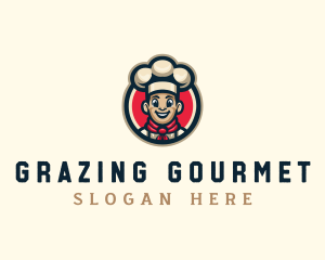 Gourmet Chef Cooking logo design