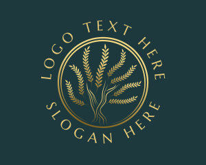 Essential - Luxury Tree Plant logo design