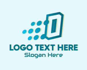 Modern Tech Number 0 logo