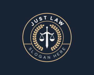 Justice Sword Scale logo
