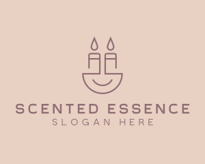 Scented Candle Decoration logo design