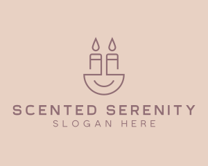 Scented Candle Decoration logo design