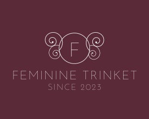 Fashion Beauty Feminine Cosmetics logo design