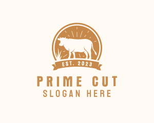 Prime Beef Steakhouse logo design