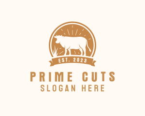 Prime Beef Steakhouse logo design