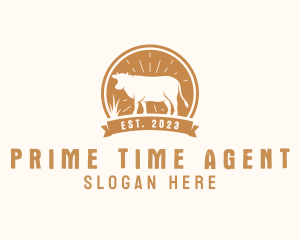 Prime Beef Steakhouse logo design