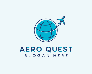 Flight Aviation Airplane logo