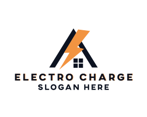 Lightning Power House  logo design