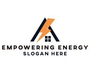 Lightning Power House  logo design