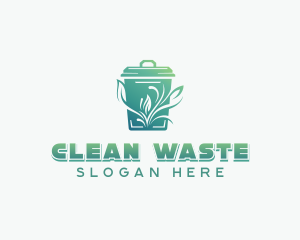 Sustainable Garbage Compost logo design