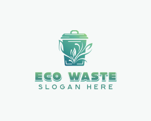 Sustainable Garbage Compost logo design