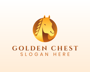 Luxury Equestrian Horse logo design