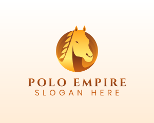 Luxury Equestrian Horse logo