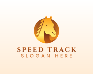 Luxury Equestrian Horse logo