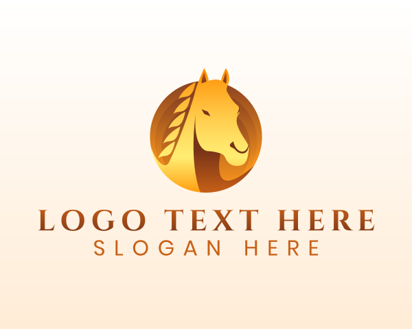 Pony logo example 3