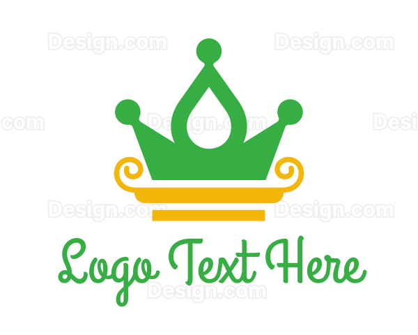 Water Spa Crown Logo