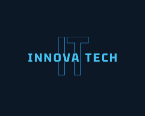 Futuristic Tech Company logo design