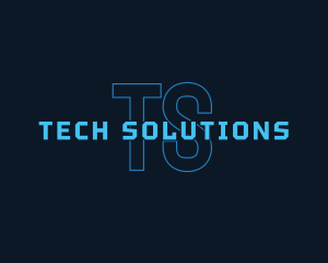 Futuristic Tech Company logo design