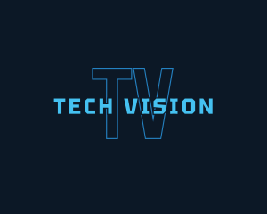 Futuristic Tech Company logo design