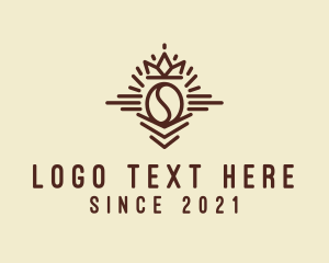 Coffee Bean Crown  logo