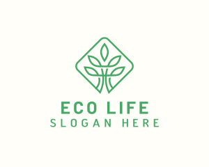 Tree Eco Organic logo design