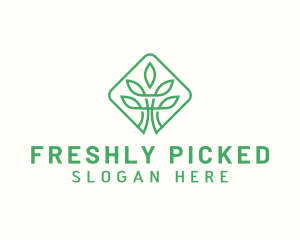 Tree Eco Organic logo design