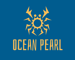 Orange Sun Crab logo