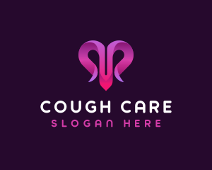 Heart Love Care logo design