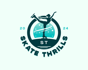 Skater Lady Tournament logo design