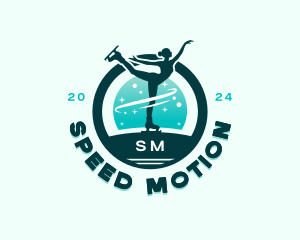 Skater Lady Tournament logo design