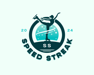 Skater Lady Tournament logo design