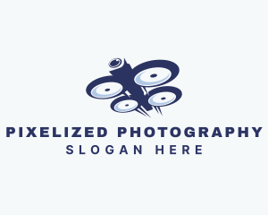 Drone Aerial Photography logo design