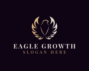 Eagle Wings Bird logo design