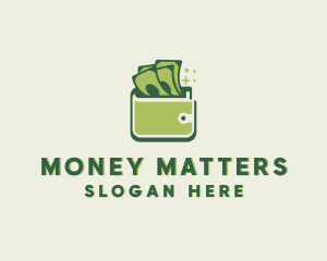 Cash Wallet Savings logo design