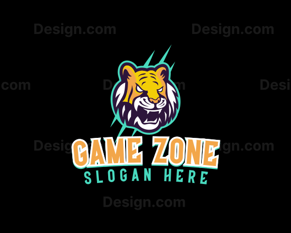 Wild Tiger Game Logo