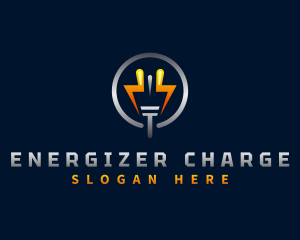 Electric Plug Energy logo design