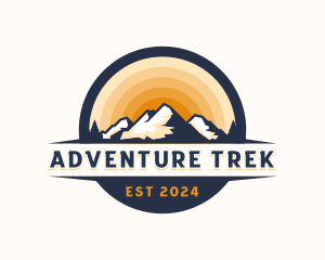 Mountain Peak Adventure logo design