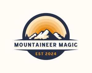 Mountain Peak Adventure logo design