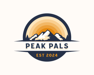 Mountain Peak Adventure logo design