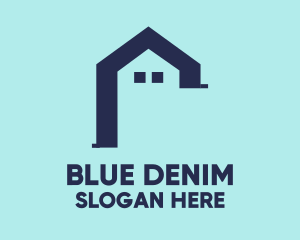 Blue Home Faucet logo design