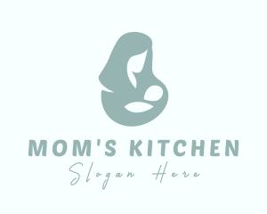 Mom Breastfeed Baby logo