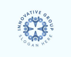 Support Group Community  logo design