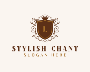 Stylish Crown Event logo design