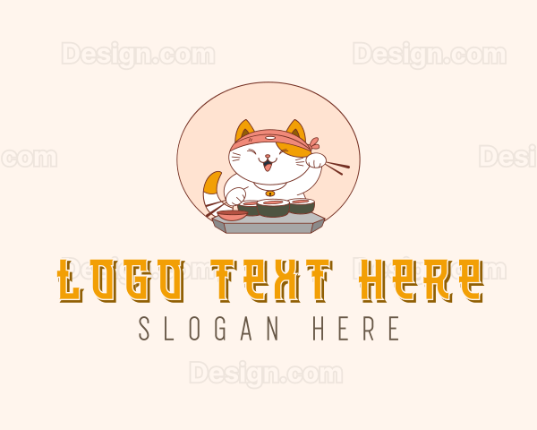 Cat Sushi Dining Logo