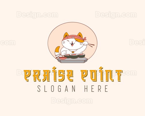 Cat Sushi Dining Logo